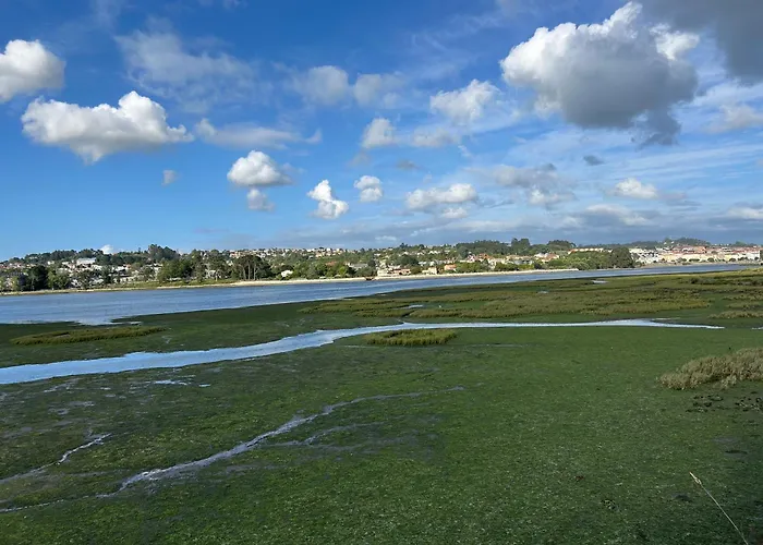 아파트 Mar Y Playa Con Jardin 아 코루냐