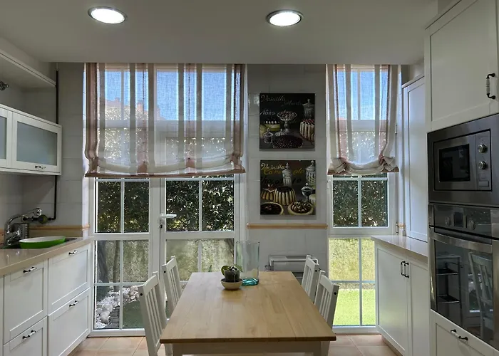 아파트 Mar Y Playa Con Jardin 아 코루냐