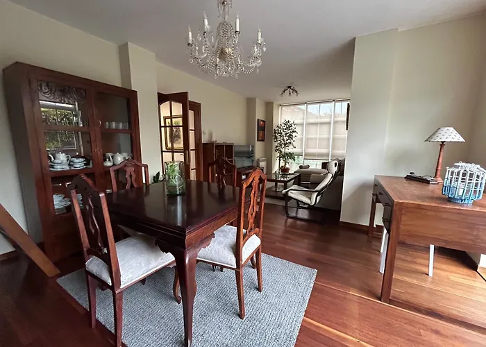 Mar Y Playa Con Jardin 아파트 아 코루냐